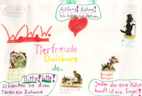 Tierfreunde Duisburg e.V. Bild aus Kindersicht